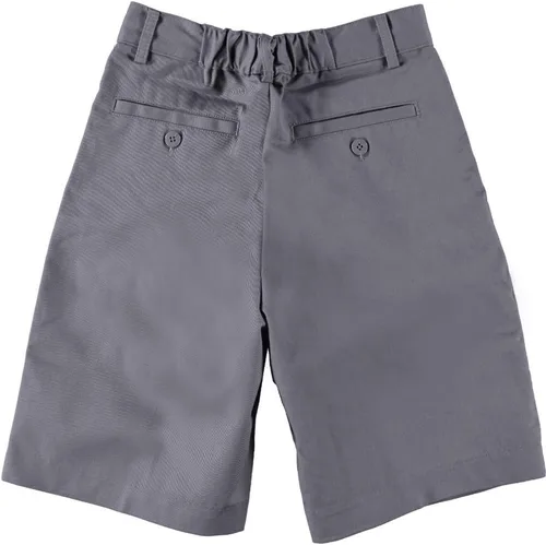 Vista 4 de Universal - Pantalón corto plisado para niño, Gris