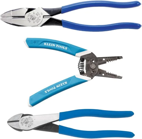 Vista 11 de Klein Tools D2000-28 Alicates, Fabricados en Estados Unidos, Alicates de Corte Diagonal con Cabeza en Ángulo son de Servicio Pesado para Cortar