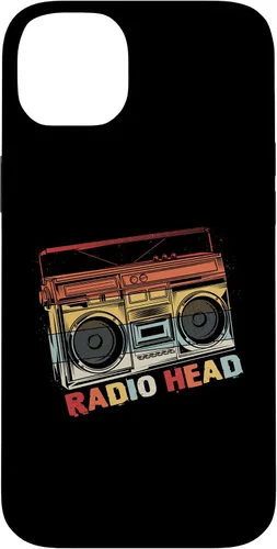 Vista 15 de Funda vintage de Radio In Head Music Matching Band Cassette Player para iPhone 16