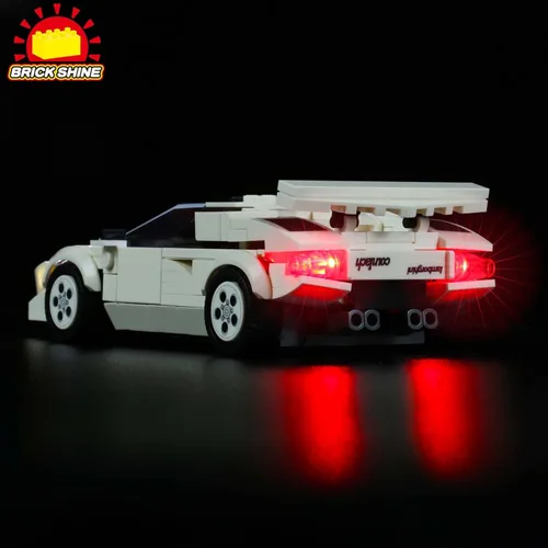 Vista 3 de Kit de luces para Lamborghini Countach 76908 (juego de modelos no incluidos) (clásico)