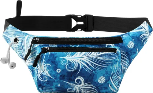 Vista 12 de HUA ANGEL Riñonera cruzada para mujeres y hombres, riñoneras de moda, bolsas cruzadas, cinturón, bolsa de teléfono para viajes deportivos