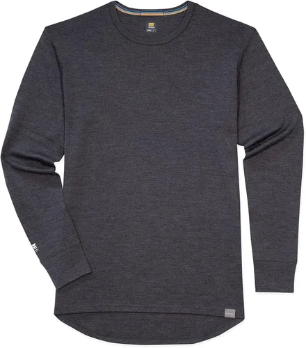 Vista 3 de MERIWOOL Camisa térmica de capa base para hombre 100 lana merina pesada 1411oz para hombre