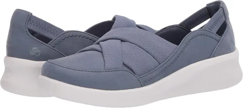 Vista 7 de Clarks Sillian 2.0 Star Mocasines para mujer, Azul