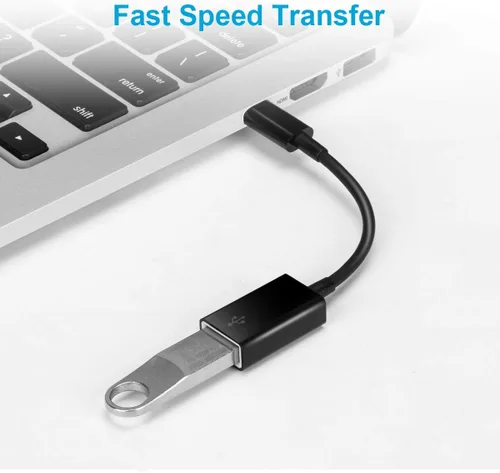 Vista 4 de Adaptador USB C a USB [Paquete de 2], Cable OTG Tipo C Macho a USB A Hembra Adaptador Usb a Usbc-c Compatible con Macbook Pro/Air iPad Pro 2022 2021