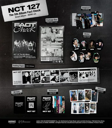 Vista 2 de NCT 127 - Comprobación de hechos quinto álbum completo QR Ver