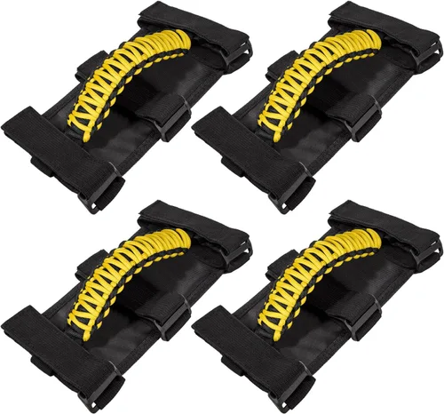 Vista 42 de Asas de agarre para Jeep Wrangler JK JKU JL JLU TJ YJ Sports Sahara Freedom Rubicon Unlimited Gladiator JT 1955-2023 UTV ATV Accesorios Premium 550