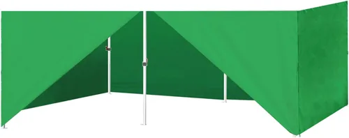 Vista 51 de Eurmax USA - Kit de paredes con cierre completo para toldo desplegable de 8x8 pies, solo 4 paredes (verde bosque)