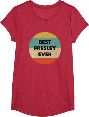 Vista 70 de Camiseta Presley Name, Negro, S