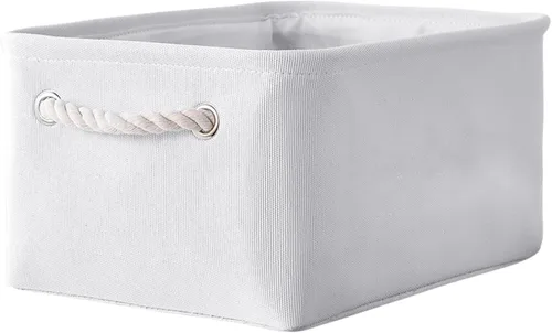 Vista 50 de TheWarmHome Contenedores de almacenamiento para estantes, tamaño mediano, 3 unidades, 13.8 pulgadas de largo x 9.8 pulgadas de ancho x 6.7 pulgadas