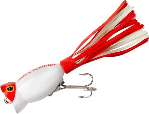 Vista 11 de Arbogast Hula Popper - Señuelo de pesca para lubina de agua superficial