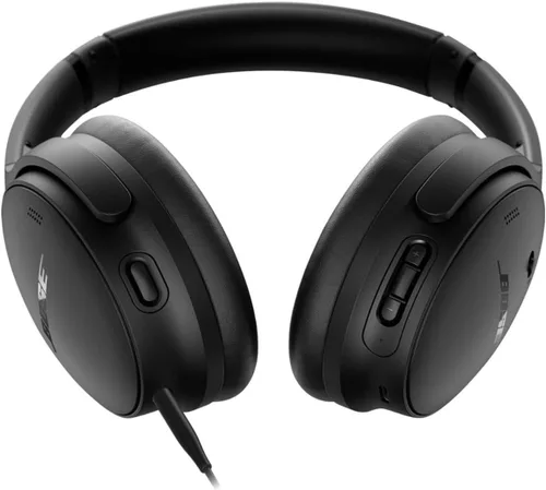 Vista 8 de Bose QuietComfort - Auriculares Bluetooth inalámbricos con cancelación activa de ruido sobre la oreja y micrófono, + cargador de pared verde Extreme