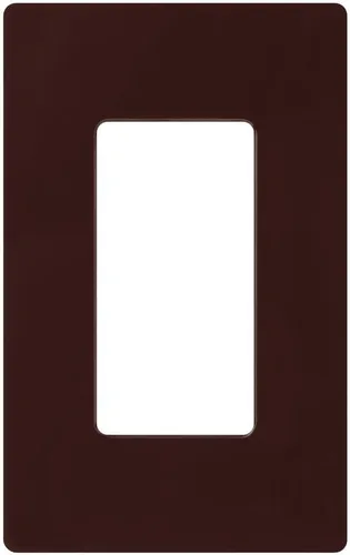 Vista 20 de Lutron Claro - Placa de pared de 1 banda (paquete de 6) CW-1-AL-6 almendra