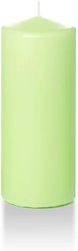 Vista 84 de Yummi - Velas de pilar redondas delgadas de 5,7 cm x 7,6 cm, té verde - 4 por paquete
