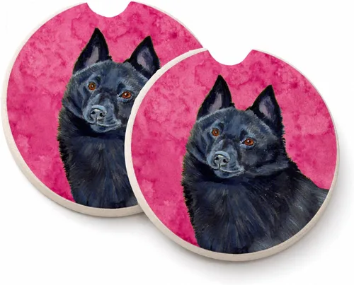 Vista 82 de Caroline's Treasures SS4767-BUCARC - Juego de 2 portavasos para automóvil, diseño de bulldog inglés, absorbentes para automóvil, portavasos