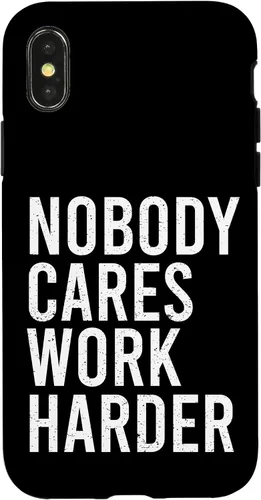 Vista 5 de Funda de regalo para iPhone 13 Nobody Care Work Hard Actitude Grit Hustle Success