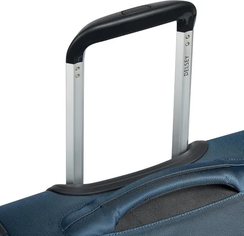 Vista 6 de DELSEY Paris Sky Max 2.0 Softside - Equipaje expandible con ruedas giratorias, Azul, Sky Max 2.0 Softside - Equipaje expandible con ruedas giratorias