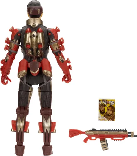 Vista 5 de Apex Legends Mirage Figura de acción coleccionable de 6 pulgadas (Legendary: Folk Hero)