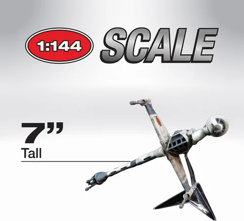 Vista 4 de MPC Star Wars: Return of The Jedi B-Wing Fighter (Snap) Kit de modelo a escala 1:144
