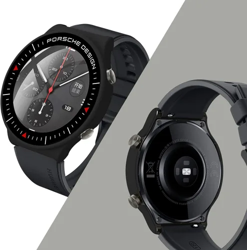 Vista 2 de Compatible con Huawei Watch GT 2 Pro Protector de pantalla Ultra Delgado HD Vidrio Templado Protector de Pantalla Protección General Electroplate
