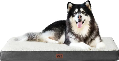 Vista 19 de EHEYCIGA Camas ortopédicas para perros, cama para perros con funda extraíble lavable, todos los tamaños de perros