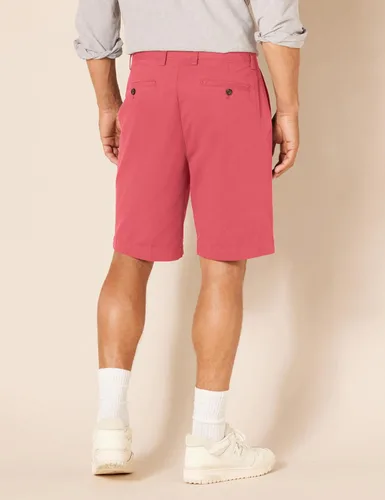 Vista 2 de Tienda Essentials Pantalón corto chino de 9 pulgadas y ajuste clásico para hombre