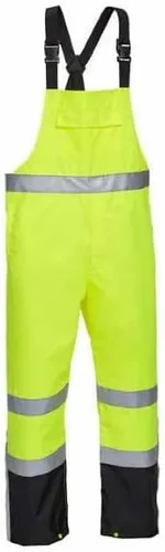 Vista 5 de Boss Chaqueta y babero unisex de alta visibilidad ANSI Clase III, resistente al agua