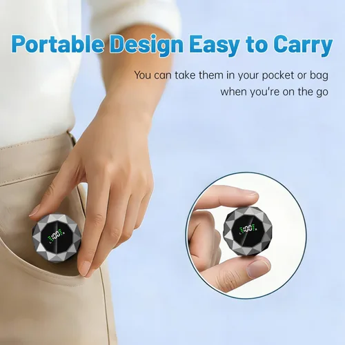 Vista 7 de Los mini auriculares invisibles inalámbricos Bluetooth más pequeños, de perfil bajo, micro pequeños, discretos, ocultos para el trabajo, auriculares