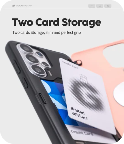 Vista 392 de GOOSPERY Parachoques magnético para puerta compatible con Galaxy S9 Plus, tarjetero tipo billetera con cierre automático por iman, funda protectora