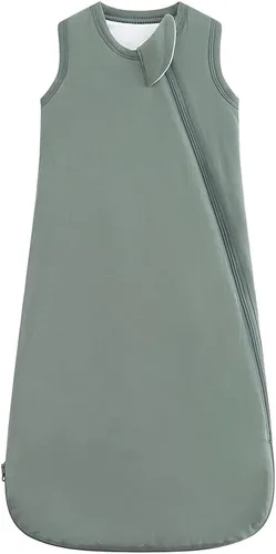 Vista 19 de HAPIU Saco de dormir unisex de rayón hecho de bambú TOG 1.0, cremallera premium de 2 vías, manta portátil para bebé All-Night Comfort, Buttery