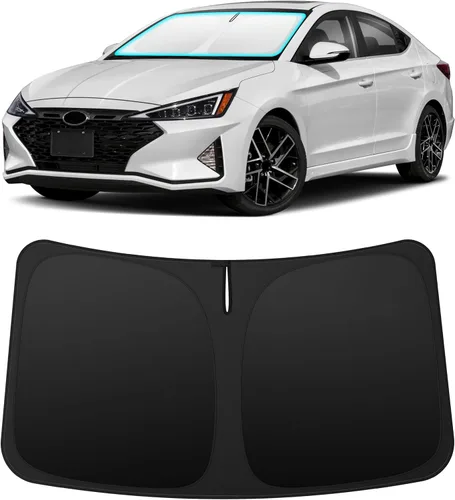 Vista 62 de INSAUTO Accesorios para parasol de parabrisas de ajuste personalizado para Acura RDX 2019-2026, parasol plegable para ventana delantera, reflector