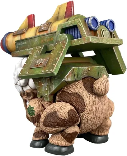 Vista 5 de Premium DNA Toys Major Legger Mutton - Barnyard Commandos Wave 1