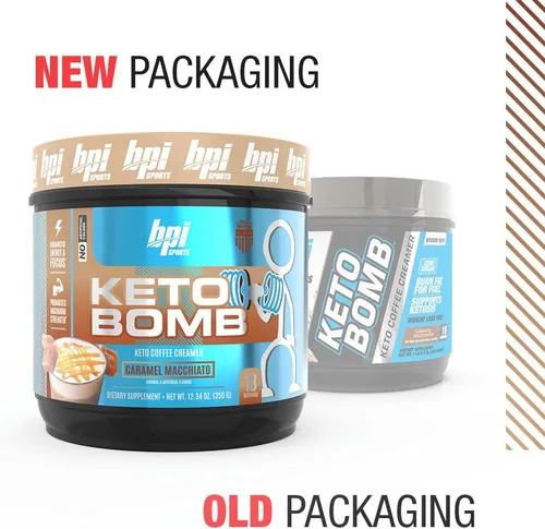 Vista 5 de Suplemento Dietario BPI Sports Keto Bomb Batido ketogénico para café y té, 1, 1