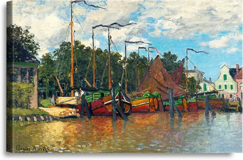 Vista 19 de A&T ARTWORK A Brisk Breeze por Willem van de velde Reproducciones de pintura de velero, impresiones en lienzo giclée para decoración del hogar, 20 x