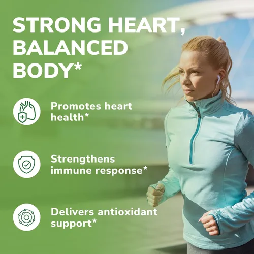 Vista 8 de Vitalibre Ajo inodoro, extracto extra fuerte 100:1, corazón e inmunidad, defensa antioxidante, 180 cápsulas blandas y polvo de péptidos de colágeno