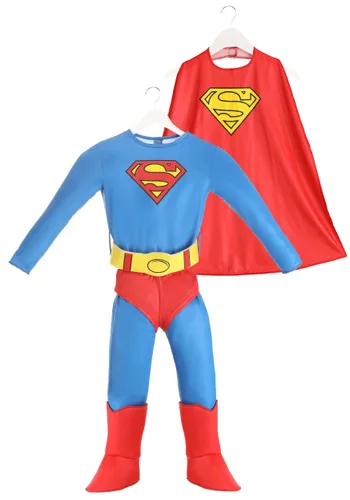 Vista 6 de Disfraz de Superman para niño pequeño de DC Comics Multicolor