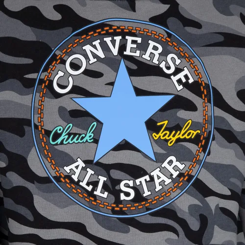 Vista 7 de Converse Sudadera con capucha de camuflaje para niño (niños pequeños)
