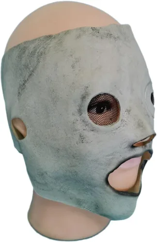 Vista 3 de Rock Band Corey Taylor Máscara Disfraz de látex Cosplay Halloween