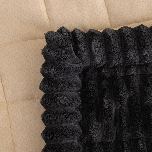 Vista 7 de vctops - Funda de sofá a rayas súper suave de corduroy, funda seccional para sofá, funda lavable antideslizante para sofá, protector de muebles