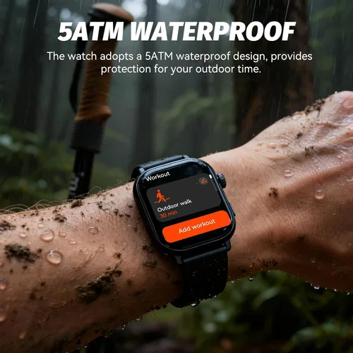 Vista 7 de Reloj inteligente con GPS para hombres, rastreador de actividad física con más de 178 modos deportivos, reloj de fitness con pantalla táctil AMOLED