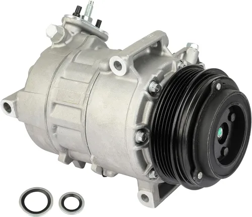 Vista 19 de ECCPP Compresor de A/C con embrague 1997-2001 apto para Ford E-150 Econoline 4.2L AC Compresor de refrigeración fuerte