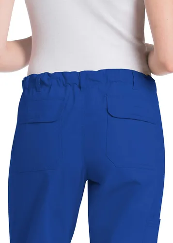 Vista 6 de Landau Pantalones médicos prelavados de 6 bolsillos elásticos para mujer 2024