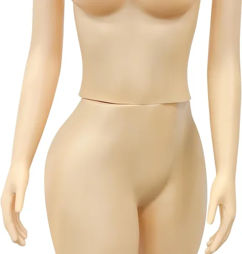 Vista 7 de Maniquí femenino de estilo brasileño – Forma de vestido de exhibición de cuerpo completo para ropa, tienda minorista y fotografía – tono de piel
