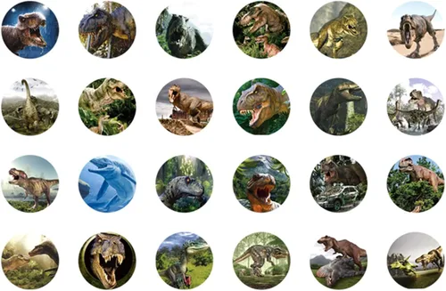 Vista 8 de Reloj de dibujos animados con proyección de dinosaurios para niños 3D tiranosaurio electrónico regalo