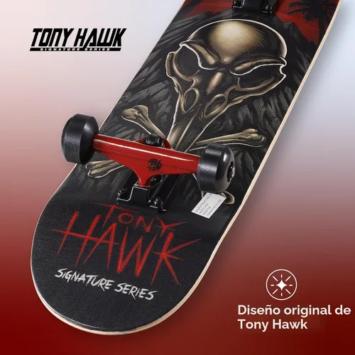 Vista 5 de Tony Hawk - 31-Inch Signature Series 4 Skateboard, 9-Ply Maple Deck Crossbones