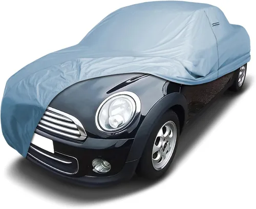 Vista 28 de iCarCover Funda Premium para Automóvil 2008-2014 MINI Clubman Resistente al Agua para Todo Tipo de Clima, Ajuste Personalizado, Protección Completa