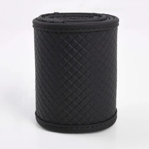 Vista 4 de FH Group Funda de cuero sintético de doble material de silicona antideslizante de máxima protección flexible para volante que se adapta a la mayoría
