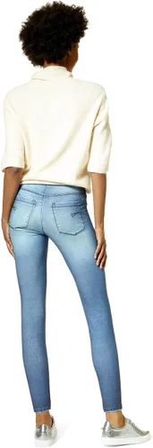 Vista 2 de HUE Leggings de punto de mezclilla de imitación para mujer