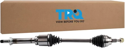 Vista 226 de TRQ Conjunto de eje CV delantero del lado del conductor o del pasajero Compatible con Subaru Crosstrek 2016-2017 2014-2015 XV Crosstrek Para