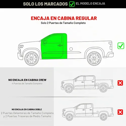 Vista 6 de Barras laterales con pasos de bolsillo de acero inoxidable APS Compatibles con Chevy Silverado GMC Sierra 1500 2019-2026 Regular Cab & Silverado