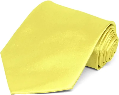 Vista 163 de tiemart Corbata de color sólido para hombre Longitud estándar